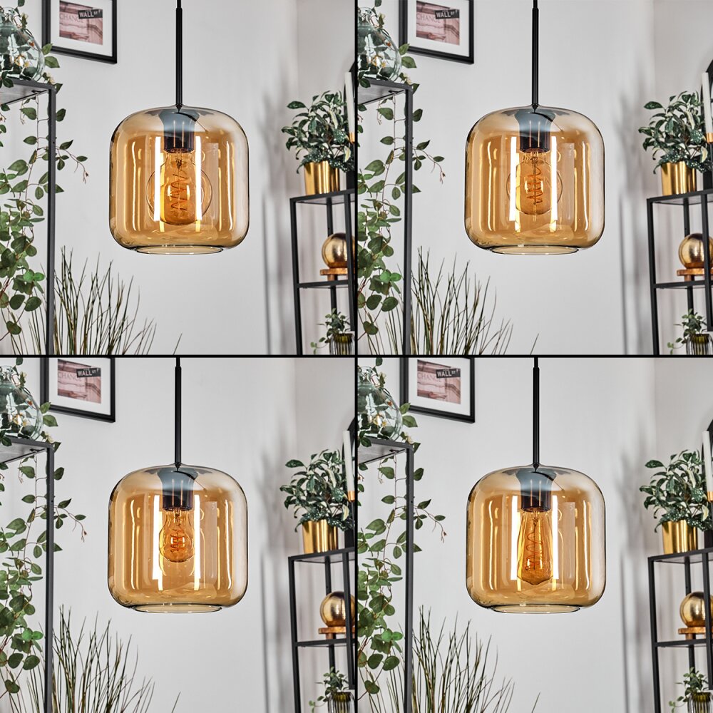 Lauden Hanglamp Amber, 5-lichts