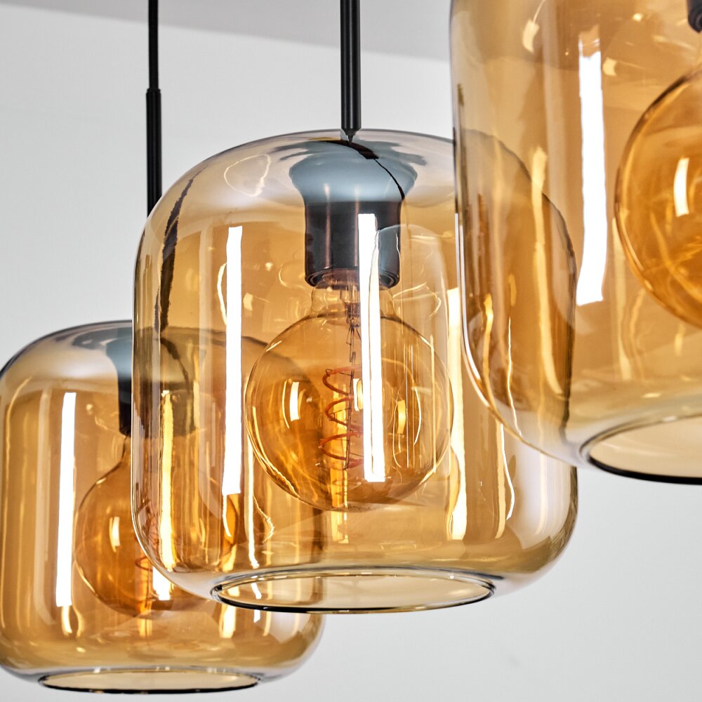 Lauden Hanglamp Amber, 5-lichts