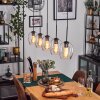 Vevino Hanglamp Zwart, 5-lichts Vevino Hanglamp Zwart, 5-lichts