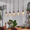 Vevino Hanglamp Zwart, 5-lichts Vevino Hanglamp Zwart, 5-lichts