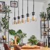 Vevino Hanglamp Zwart, 5-lichts Vevino Hanglamp Zwart, 5-lichts