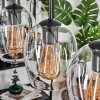 Vevino Hanglamp Zwart, 5-lichts Vevino Hanglamp Zwart, 5-lichts