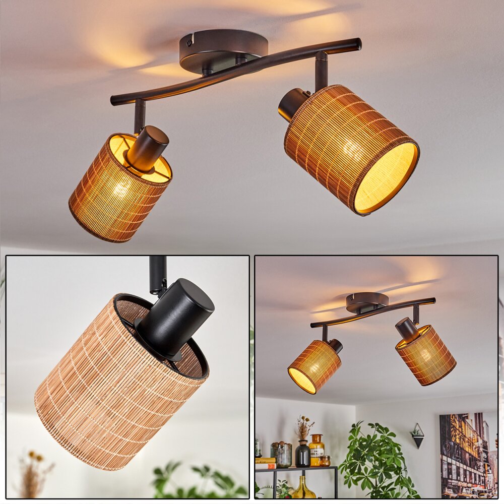 Kinnared Plafondlamp Zwart, 2-lichts main product photo