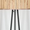 Bongal Staande lamp, Leeslamp Zwart, 1-licht