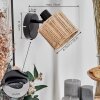 Cavaca Wandlamp, Muurspot Zwart, 1-licht