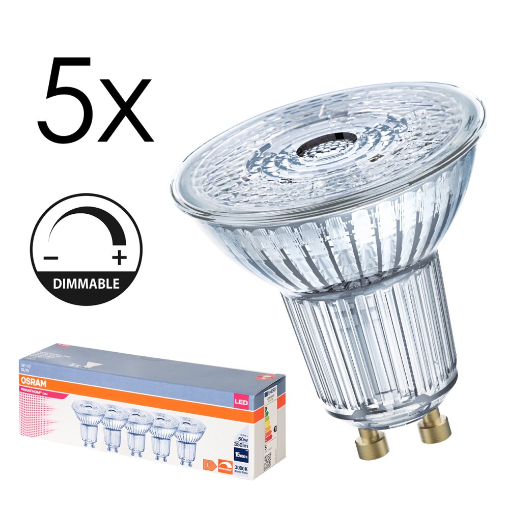 Osram LED GU10 6,9 Watt 4000 Kelvin 570 Lumen main product photo