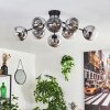 Gastor Plafondlamp 87 cm Chroom, Duidelijk, 8-lichts