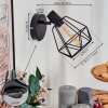 Yaak Wandlamp Zwart, 1-licht