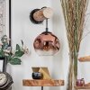 Ripoll Wandlamp Natuurlijke kleuren, Zwart, 1-licht