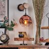Ripoll Wandlamp Natuurlijke kleuren, Zwart, 1-licht