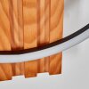 Pompu Wandlamp LED Natuurlijke kleuren, Zwart, 1-licht