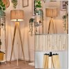 Bongal Staande lamp Natuurlijke kleuren, 1-licht