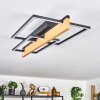Pompu Plafondlamp LED Natuurlijke kleuren, Zwart, 1-licht