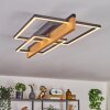Pompu Plafondlamp LED Natuurlijke kleuren, Zwart, 1-licht