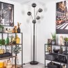 Gastor Staande lamp Chroom, Duidelijk, Rookkleurig, 5-lichts
