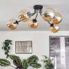 Gastor Plafondlamp 74 cm Amber, Duidelijk, 6-lichts Gastor Plafondlamp 74 cm Amber, Duidelijk, 6-lichts