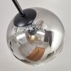 Gastor Plafondlamp 87 cm Duidelijk, Rookkleurig, 8-lichts