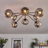 Gastor Plafondlamp 87 cm Duidelijk, Rookkleurig, 8-lichts