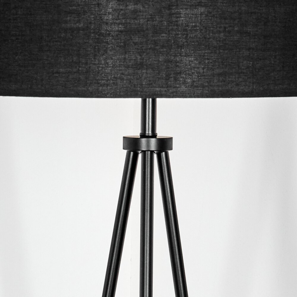 Bassagoda Staande lamp Zwart, 1-licht
