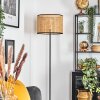 Ramila Staande lamp Natuurlijke kleuren, Zwart, 1-licht