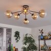 Gastor Plafondlamp 74 cm Amber, 6-lichts