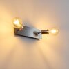 Lagunita Wandlamp Nikkel mat, 2-lichts