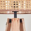 Barcos Staande lamp Natuurlijke kleuren, Zwart, 1-licht