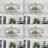 Boza Plafondlamp Messing, 1-licht