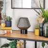 Paderne Tafellamp Zwart, 1-licht