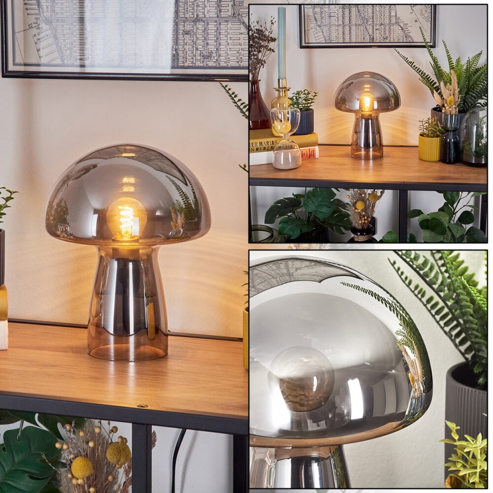 Paddestoel lamp Almagre Tafellamp Zwart, 1-licht main product photo