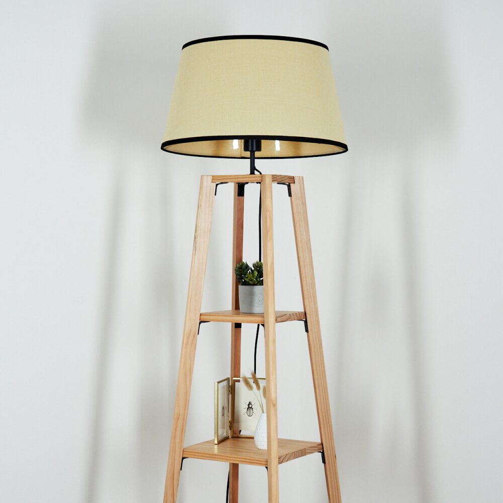 Chellas Staande lamp Natuurlijke kleuren, 1-licht