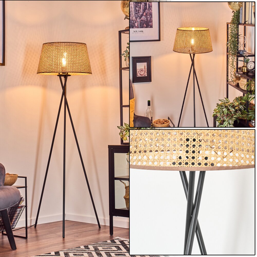 Barcos Staande lamp Beige, Natuurlijke kleuren, 1-licht main product photo