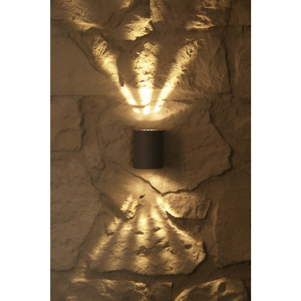 Nordlux CANTO Buiten muurverlichting LED Grijs, 2-lichts main product photo