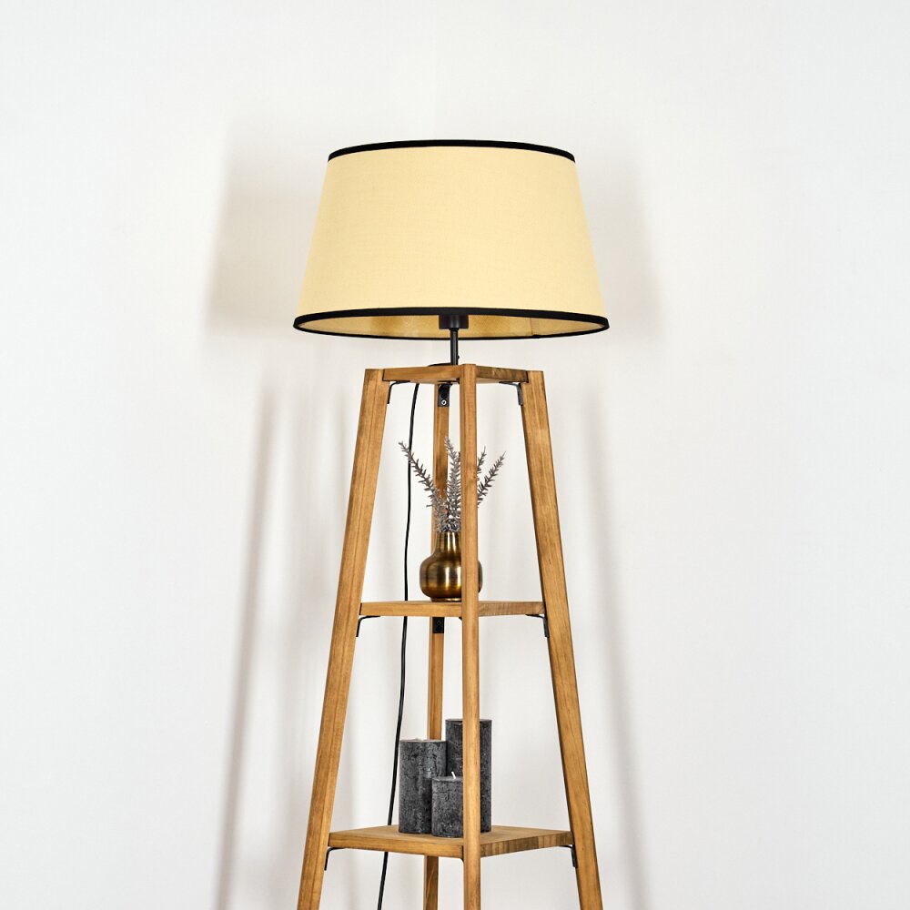 Chellas Staande lamp Natuurlijke kleuren, 1-licht
