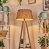 Granja Staande lamp Natuurlijke kleuren, Zwart, 1-licht