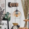 Koyoto Kogellampje, Wandlamp Natuurlijke kleuren, Zwart, 1-licht