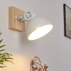 Svanfolk Muurlamp Bruin, Wit, 1-licht