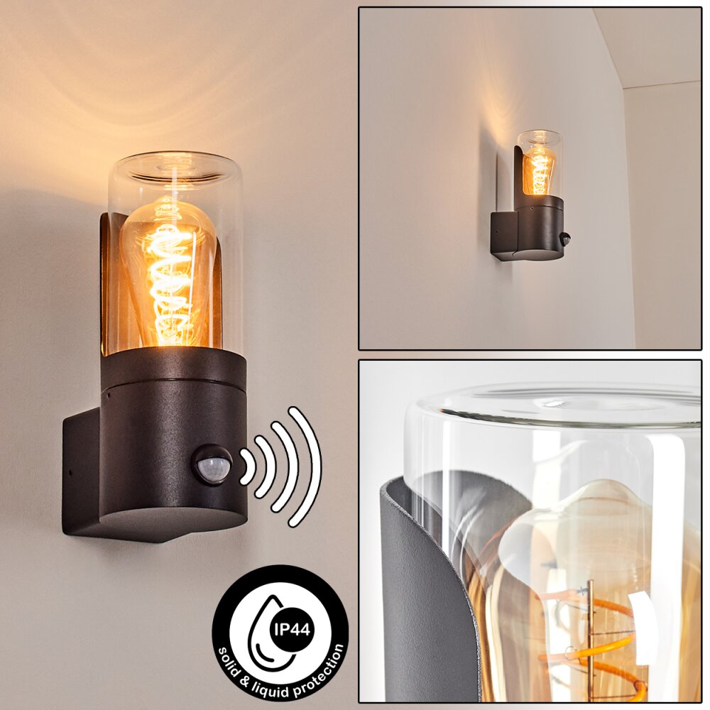Morbak Wandlamp voor buiten Zwart, 1-licht main product photo