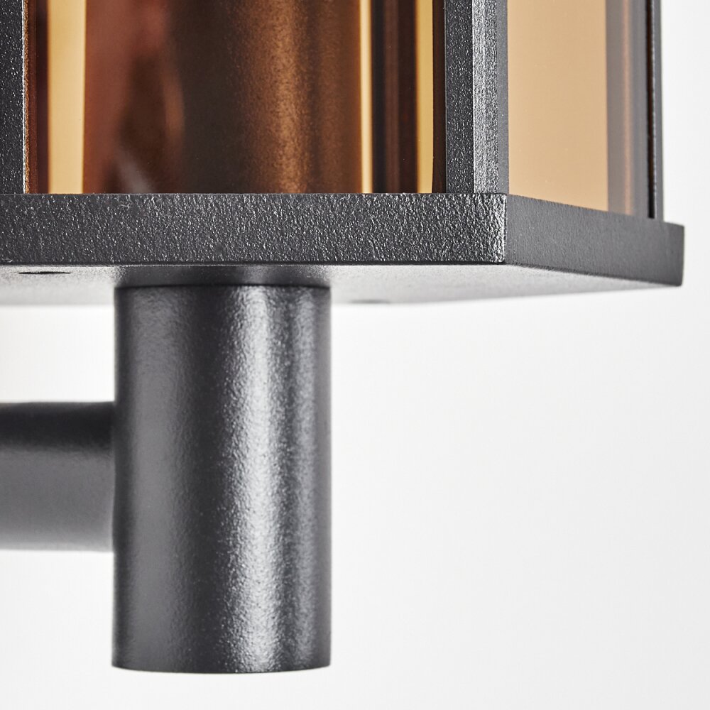 Monfanim Wandlamp voor buiten Zwart, 1-licht