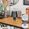 Salgadinho Buiten tafellamp, Tafellamp LED Zwart, 1-licht Salgadinho Buiten tafellamp, Tafellamp LED Zwart, 1-licht
