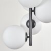 Gastor Plafondlamp, Kogellampje Transparant, 8-lichts