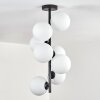 Gastor Plafondlamp, Kogellampje Transparant, 8-lichts