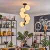 Gastor Plafondlamp, Kogellampje Transparant, 8-lichts