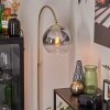 Koyoto Kogellampje, Staande lamp, Booglampen Messing, 1-licht