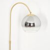Koyoto Kogellampje, Staande lamp, Booglampen Messing, 1-licht