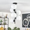 Gastor Plafondlamp, Kogellampje Transparant, 6-lichts
