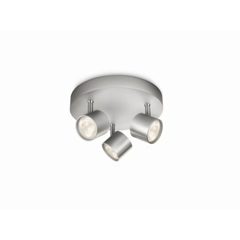 Philips STAR Opbouwspot LED Aluminium, 3-lichts main product photo