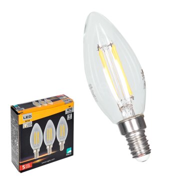 E14 LED 4 Watt warm wit 470 Lumen