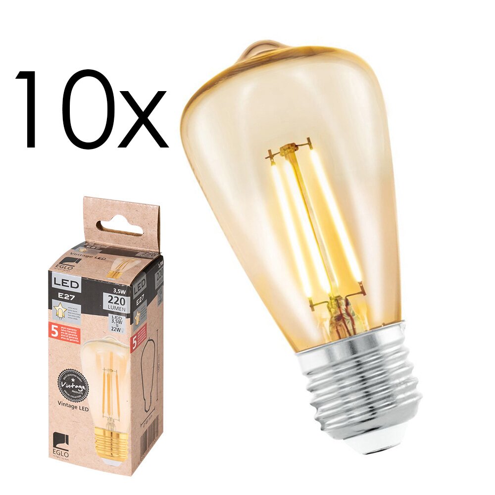 E27 LED 3.5 Watt warm wit 220 Lumen main product photo