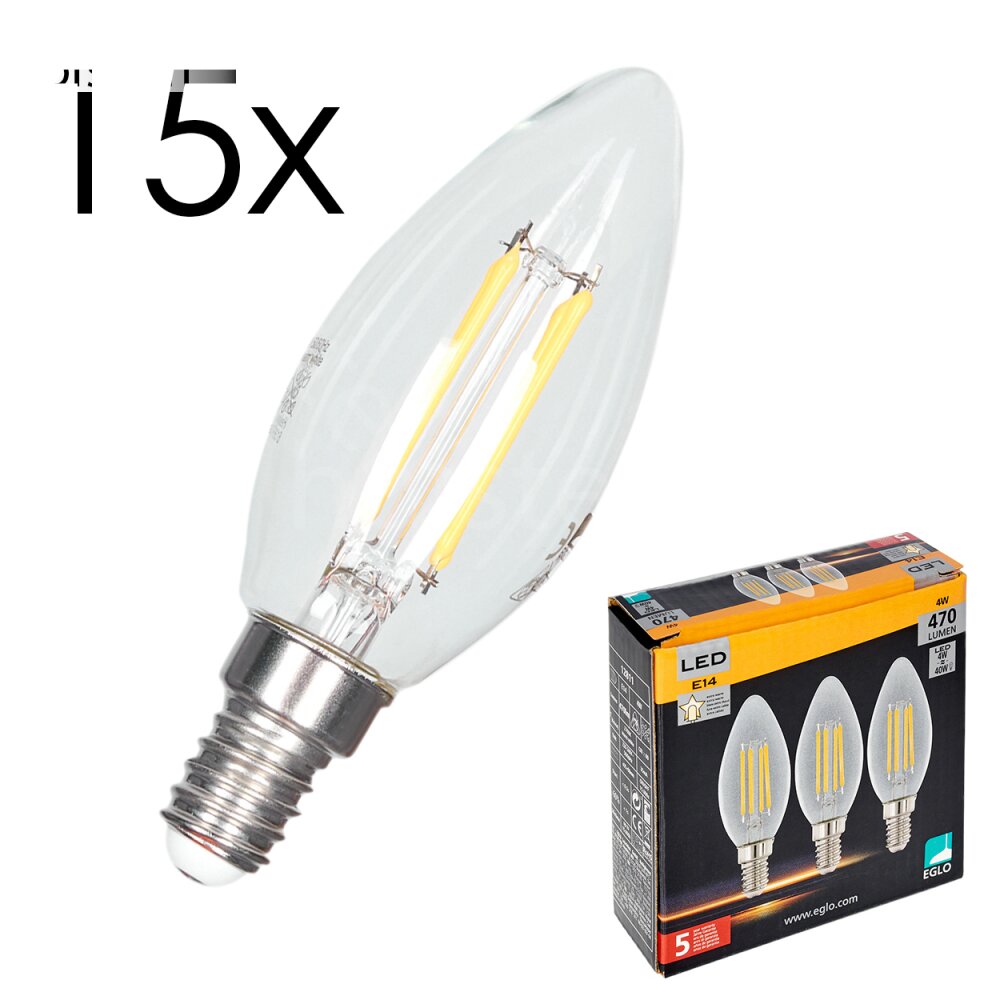 E14 LED 4 Watt warm wit 470 Lumen main product photo